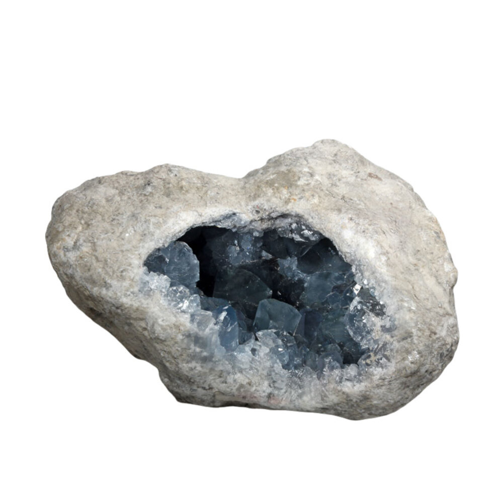 Celestien geode  25 x 14 x 21 cm | 12540 gram Celestien geode  25 x 14 x 21 cm | 12540 gram