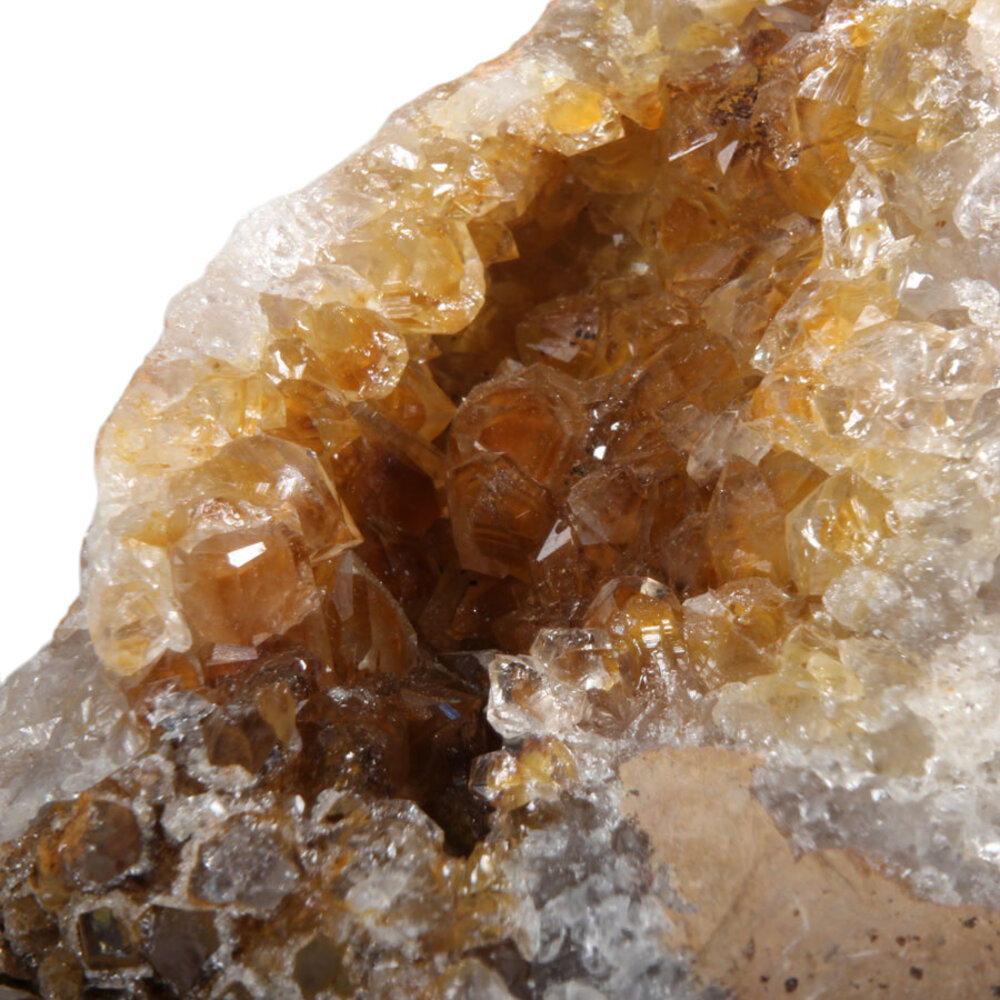 Golden healer (limonietkwarts) fantoomkwarts cluster 19 x 16,5 x 10 cm | 3460 gram Golden healer (limonietkwarts) fantoomkwarts cluster 19 x 16,5 x 10 cm | 3460 gram