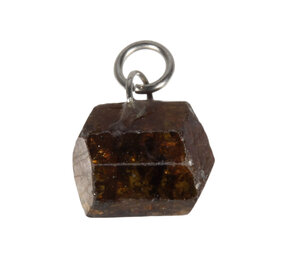 Toermalijn (bruin) hanger kristal