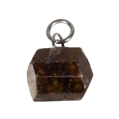 Toermalijn (bruin) hanger kristal