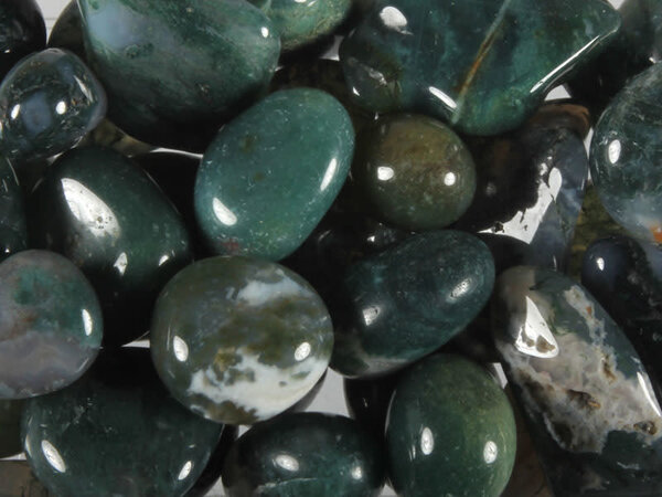 Mosagaat steen getrommeld 20 - 30 gram