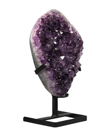 Amethist cluster op standaard 31,5 x 26 x 7 cm | 8970 gram Amethist cluster op standaard 31,5 x 26 x 7 cm | 8970 gram
