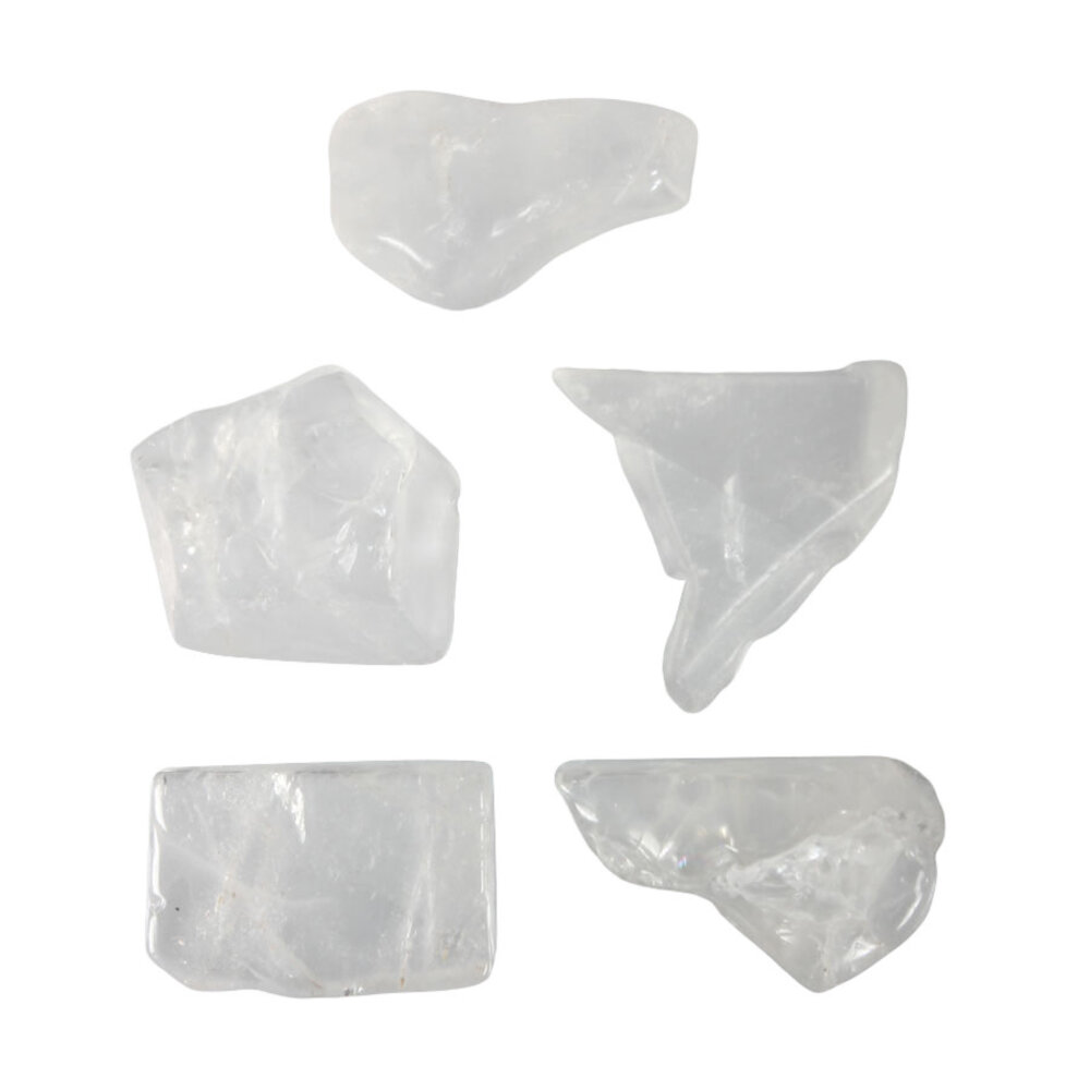 Satya mani kwarts steen getrommeld 5 - 10 gram