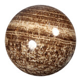 Aragoniet (bruin) bol 64,5 mm | 358 gram