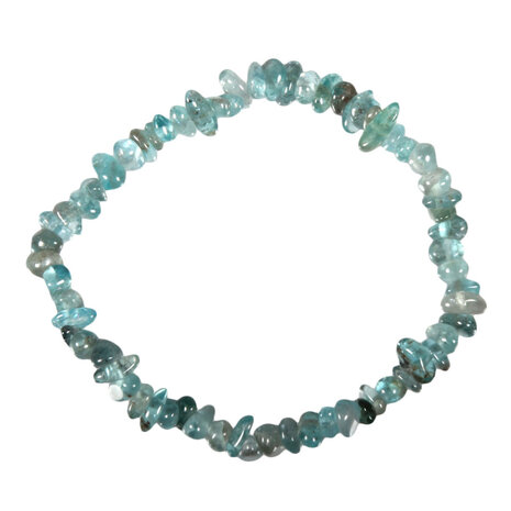 Apatiet (groen/blauw) armband split Apatiet (groen/blauw) armband split