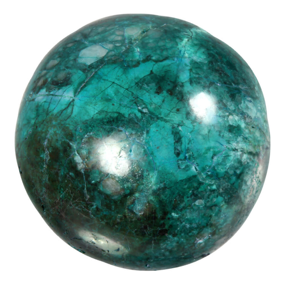 Chrysocolla bol 52 mm | 195 gram