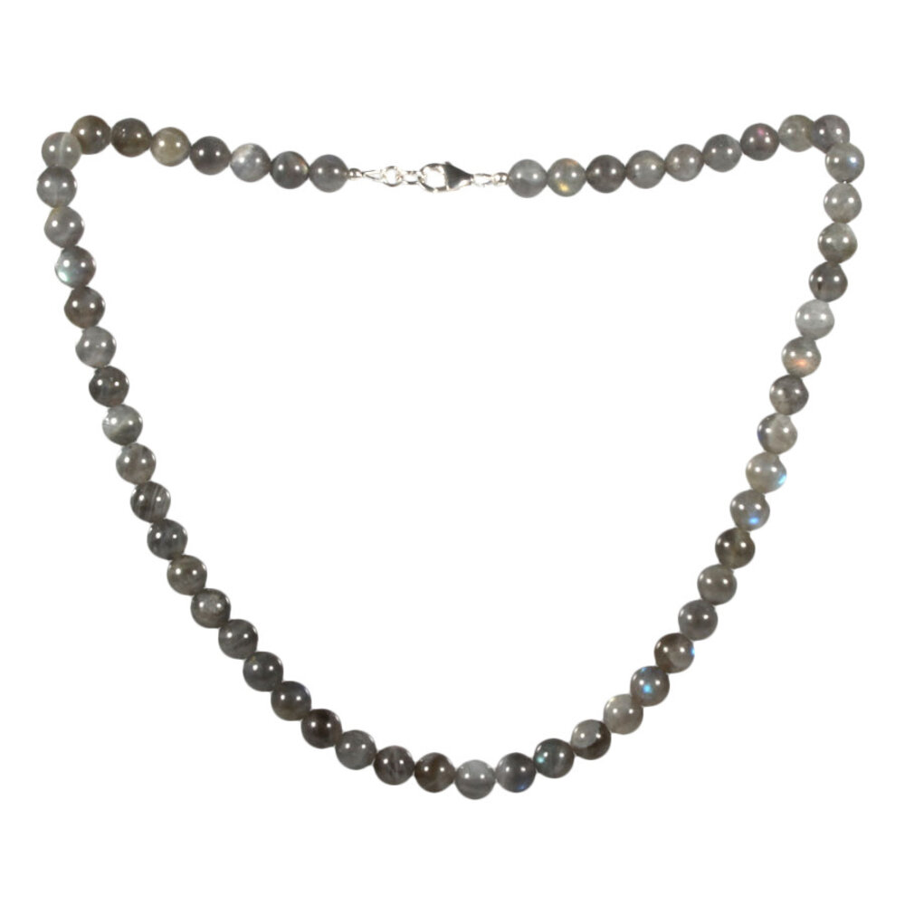 Labradoriet ketting 8 mm kralen Labradoriet ketting 8 mm kralen