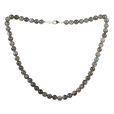 Labradoriet ketting 8 mm kralen Labradoriet ketting 8 mm kralen