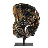 Agaat met chalcedoon (drusy) 22 x 17 x 16 cm / 5630 gram | op standaard Agaat met chalcedoon (drusy) 22 x 17 x 16 cm / 5630 gram | op standaard