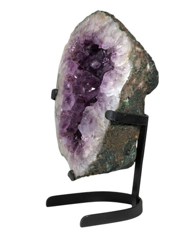 Amethist geode 33 x 23 x 18 cm / 13090 gram | met standaard Amethist geode 33 x 23 x 18 cm / 13090 gram | met standaard