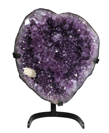 Amethist geode 42 x 37 x 11 cm / 17930 gram | met standaard Amethist geode 42 x 37 x 11 cm / 17930 gram | met standaard