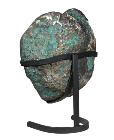 Amethist geode 42 x 37 x 11 cm / 17930 gram | met standaard Amethist geode 42 x 37 x 11 cm / 17930 gram | met standaard