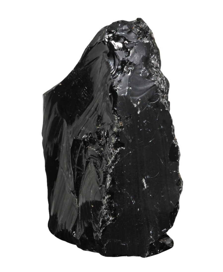 Moreel pedaal gallon Obsidiaan (zwart) ruw staand 33,5 x 25 x 11 cm | 12830 gram - Spiritual  Garden