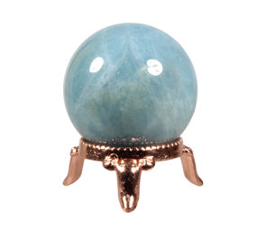 Koperkleur houder voor bollen & eieren