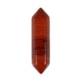 Jaspis (rood) dubbeleinder geslepen Jaspis (rood) dubbeleinder geslepen