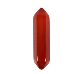 Carneool dubbeleinder geslepen Carneool dubbeleinder geslepen