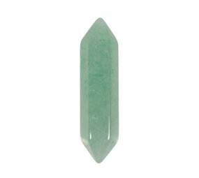 Aventurijn (groen) dubbeleinder geslepen Aventurijn (groen) dubbeleinder geslepen