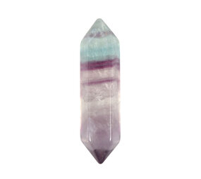 Fluoriet (multi) dubbeleinder geslepen Fluoriet (multi) dubbeleinder geslepen