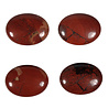 Jaspis (rood) cabochon ovaal 40 x 30 mm Jaspis (rood) cabochon ovaal 40 x 30 mm
