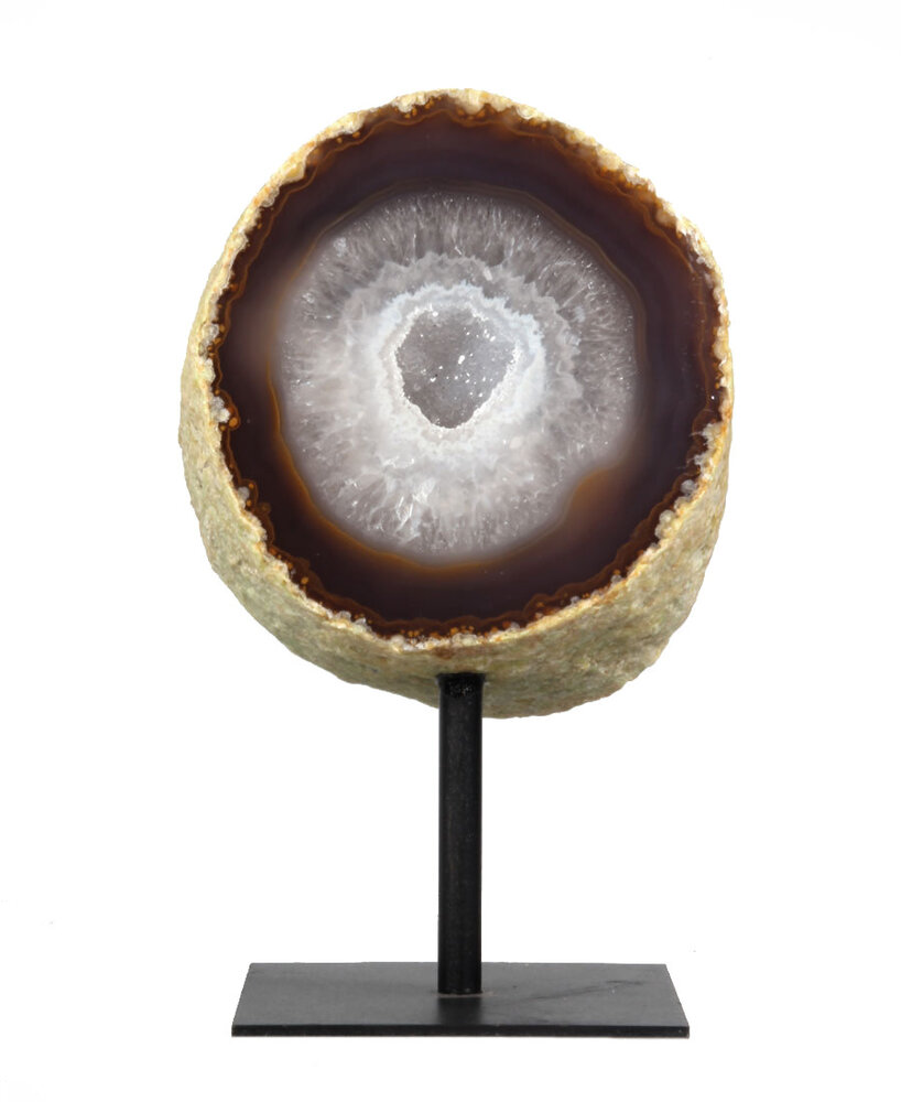 Agaat op standaard | middel Agaat op standaard | middel