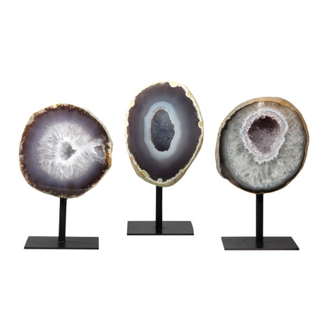 Agaat op standaard | middel Agaat op standaard | middel