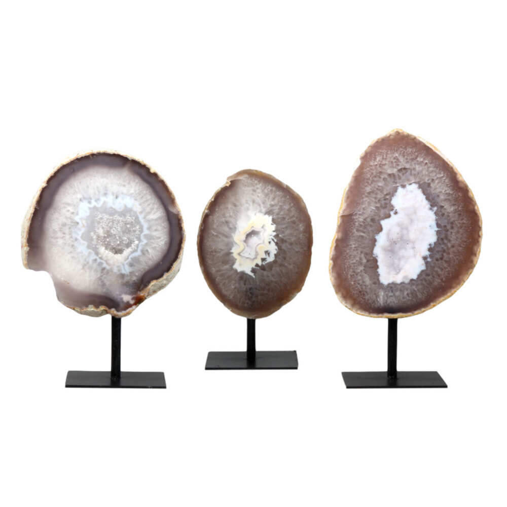 Agaat op standaard | middel Agaat op standaard | middel