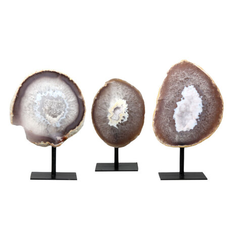 Agaat op standaard | middel Agaat op standaard | middel