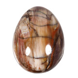 Versteend hout edelsteen ei 5,7 x 4,4 cm tot 6,9 x 4,9 cm Versteend hout edelsteen ei 5,7 x 4,4 cm tot 6,9 x 4,9 cm