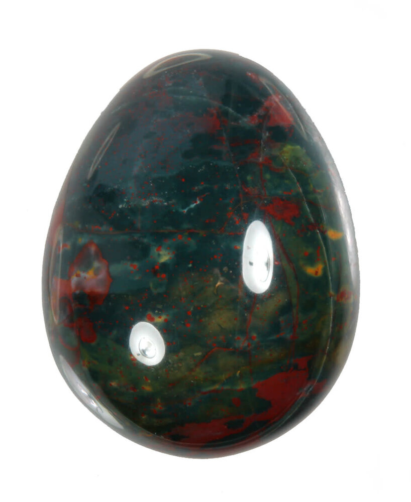 Heliotroop edelsteen ei 4,5 x 3,5 cm Heliotroop edelsteen ei 4,5 x 3,5 cm