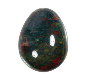 Heliotroop edelsteen ei 4,5 x 3,5 cm Heliotroop edelsteen ei 4,5 x 3,5 cm
