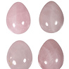 Rozenkwarts edelsteen ei 6 cm