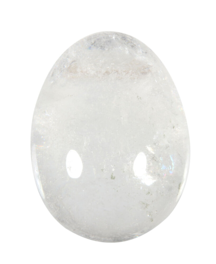 Bergkristal edelsteen ei 4,5 cm