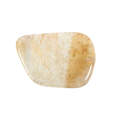 Citrien steen plat gepolijst