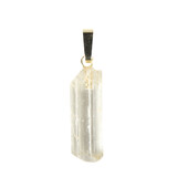 Scapoliet (geel) hanger kristal met 14k gouden oogje Scapoliet (geel) hanger kristal met 14k gouden oogje