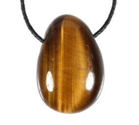 Tijgeroog hanger A-kwaliteit doorboord Tijgeroog hanger A-kwaliteit doorboord