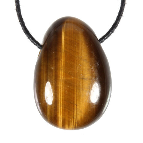 Tijgeroog hanger A-kwaliteit doorboord Tijgeroog hanger A-kwaliteit doorboord