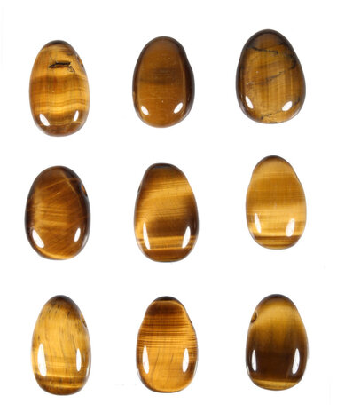 Tijgeroog hanger A-kwaliteit doorboord Tijgeroog hanger A-kwaliteit doorboord