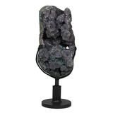 Amethist cluster op standaard 27,5 x 15 x 10 cm | 5690 gram Amethist cluster op standaard 27,5 x 15 x 10 cm | 5690 gram