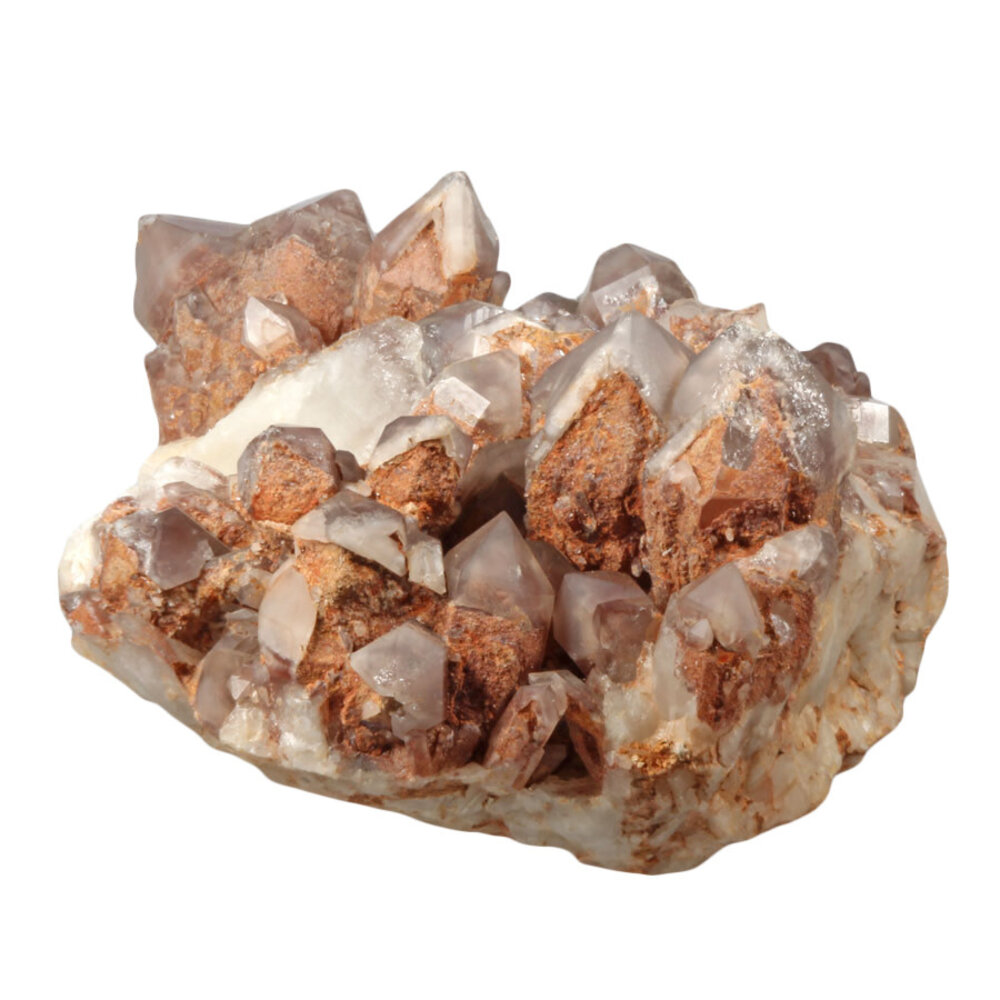 Red healer fantoomkwarts cluster 26 x 22 x 13,5 cm | 6290 gram Red healer fantoomkwarts cluster 26 x 22 x 13,5 cm | 6290 gram