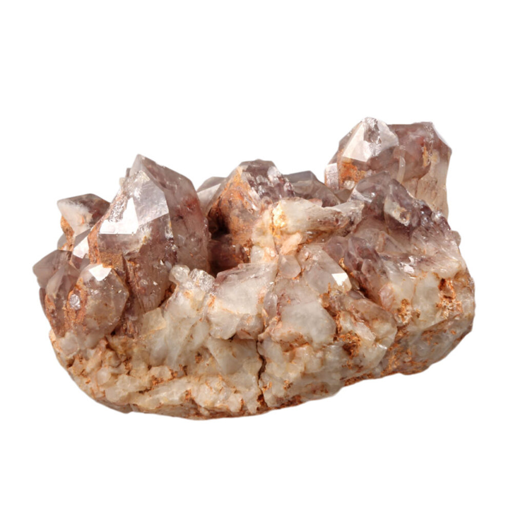 Red healer fantoomkwarts cluster 26 x 22 x 13,5 cm | 6290 gram Red healer fantoomkwarts cluster 26 x 22 x 13,5 cm | 6290 gram