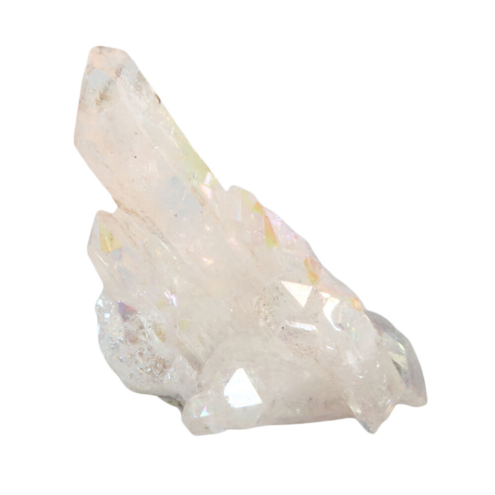 Angel aura kwarts cluster 5,8 x 5,2 x 6,5 cm | 78,20 gram Angel aura kwarts cluster 5,8 x 5,2 x 6,5 cm | 78,20 gram