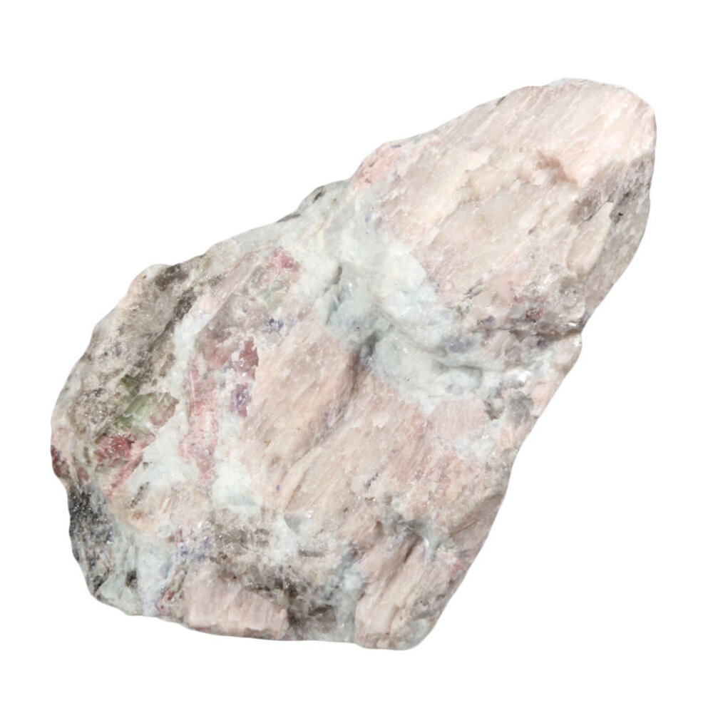 Toermalijn (watermeloen) met lepidoliet en petaliet ruw 20,5 x 13 x 13 cm | 3131 gram Toermalijn (watermeloen) met lepidoliet en petaliet ruw 20,5 x 13 x 13 cm | 3131 gram