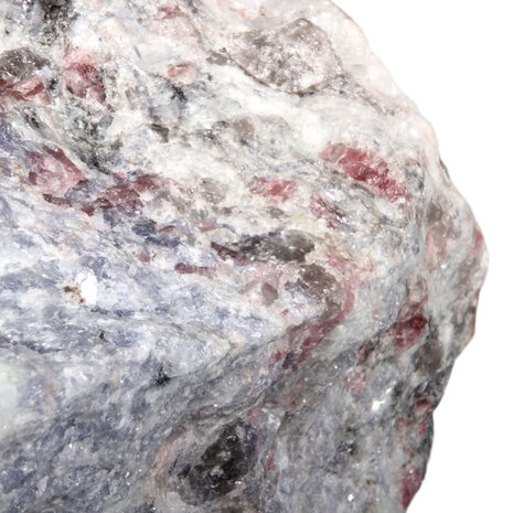 Toermalijn (watermeloen) met lepidoliet en petaliet ruw 20,5 x 13 x 13 cm | 3131 gram Toermalijn (watermeloen) met lepidoliet en petaliet ruw 20,5 x 13 x 13 cm | 3131 gram