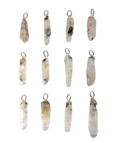 Heksenvinger hanger met zilveren oogje