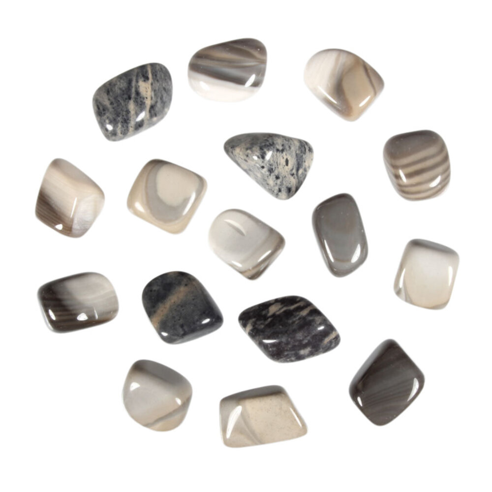 Vuursteen getrommeld 5 - 10 gram Vuursteen getrommeld 5 - 10 gram