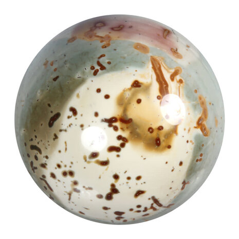 Jaspis (polychroom) bol 76 mm | 607 gram Jaspis (polychroom) bol 76 mm | 607 gram