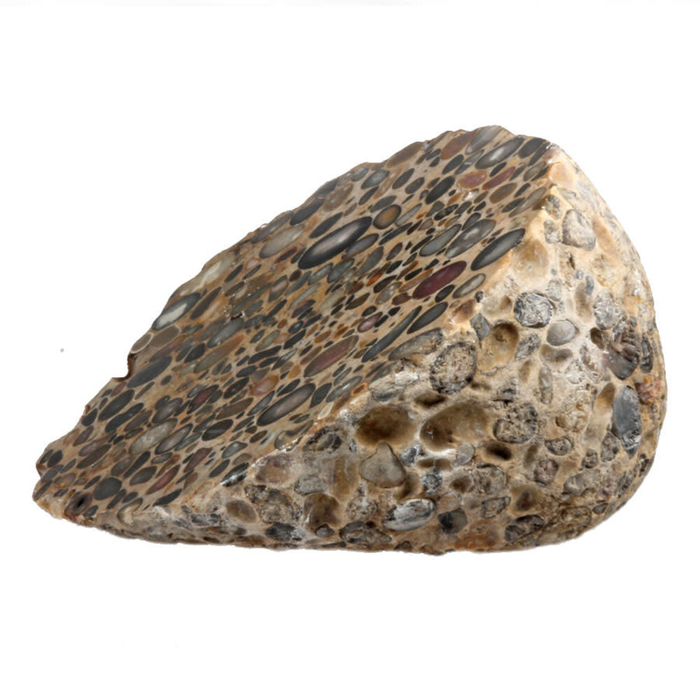Conglomeraat jaspis half gepolijst 23 x 18 x 13 cm | 5750 gram Conglomeraat jaspis half gepolijst 23 x 18 x 13 cm | 5750 gram