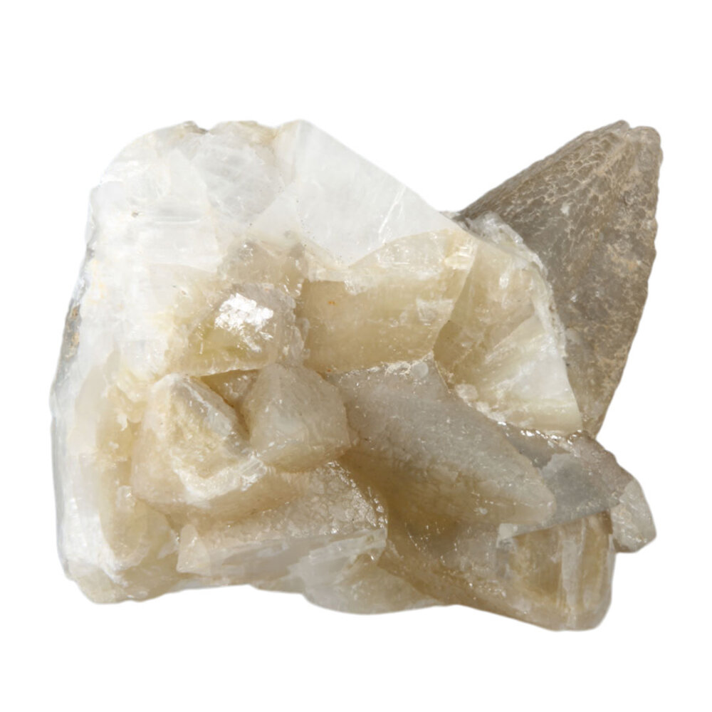 Calciet (Stellar beam) cluster 10 x 7,5 x 6 cm | 455 gram Calciet (Stellar beam) cluster 10 x 7,5 x 6 cm | 455 gram