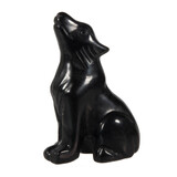 Obsidiaan wolf 4,9 x 3,3 x 2 cm