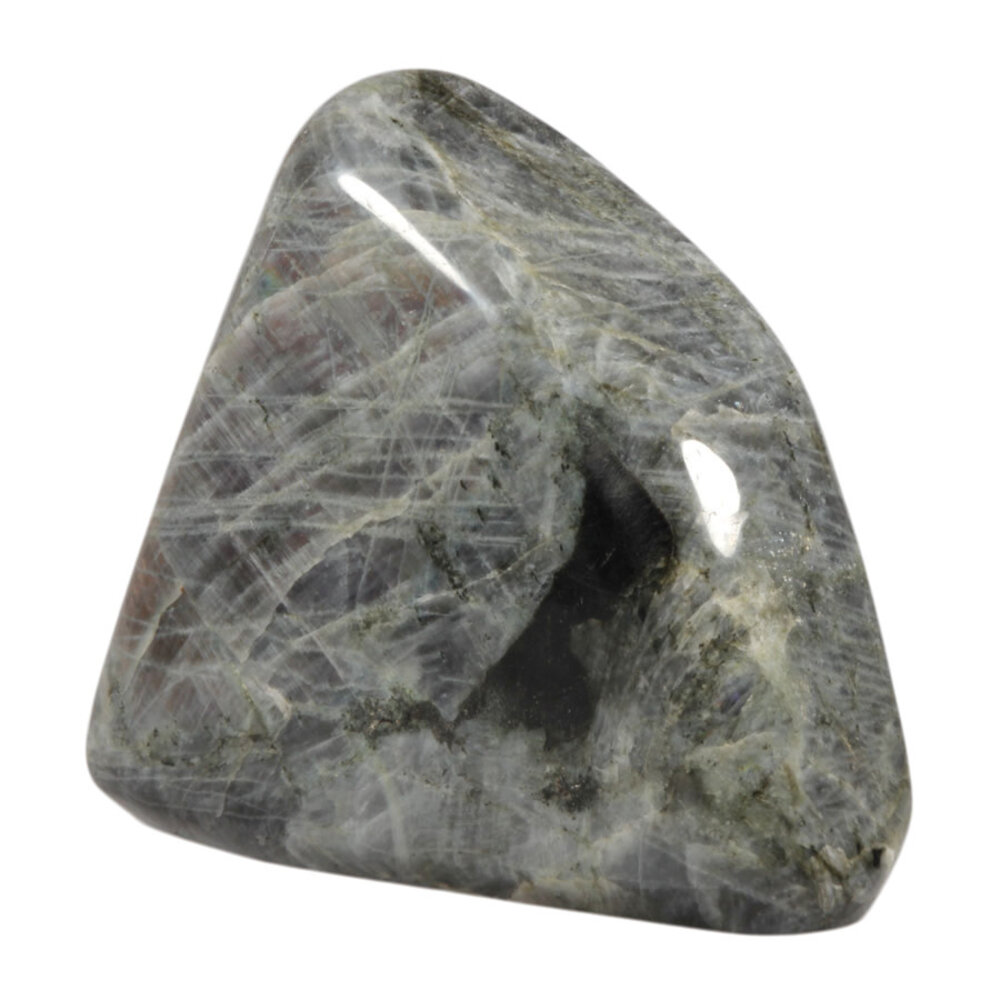 Labradoriet (paars) sculptuur 21 x 18 x 5,5 cm | 4060 gram Labradoriet (paars) sculptuur 21 x 18 x 5,5 cm | 4060 gram